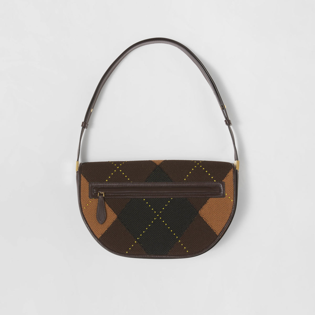 W SHORT SHOULDER BAG Kaki foncé