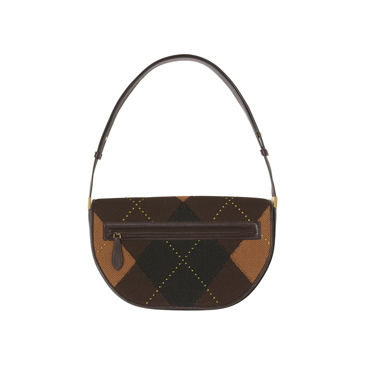 W SHORT SHOULDER BAG Kaki foncé