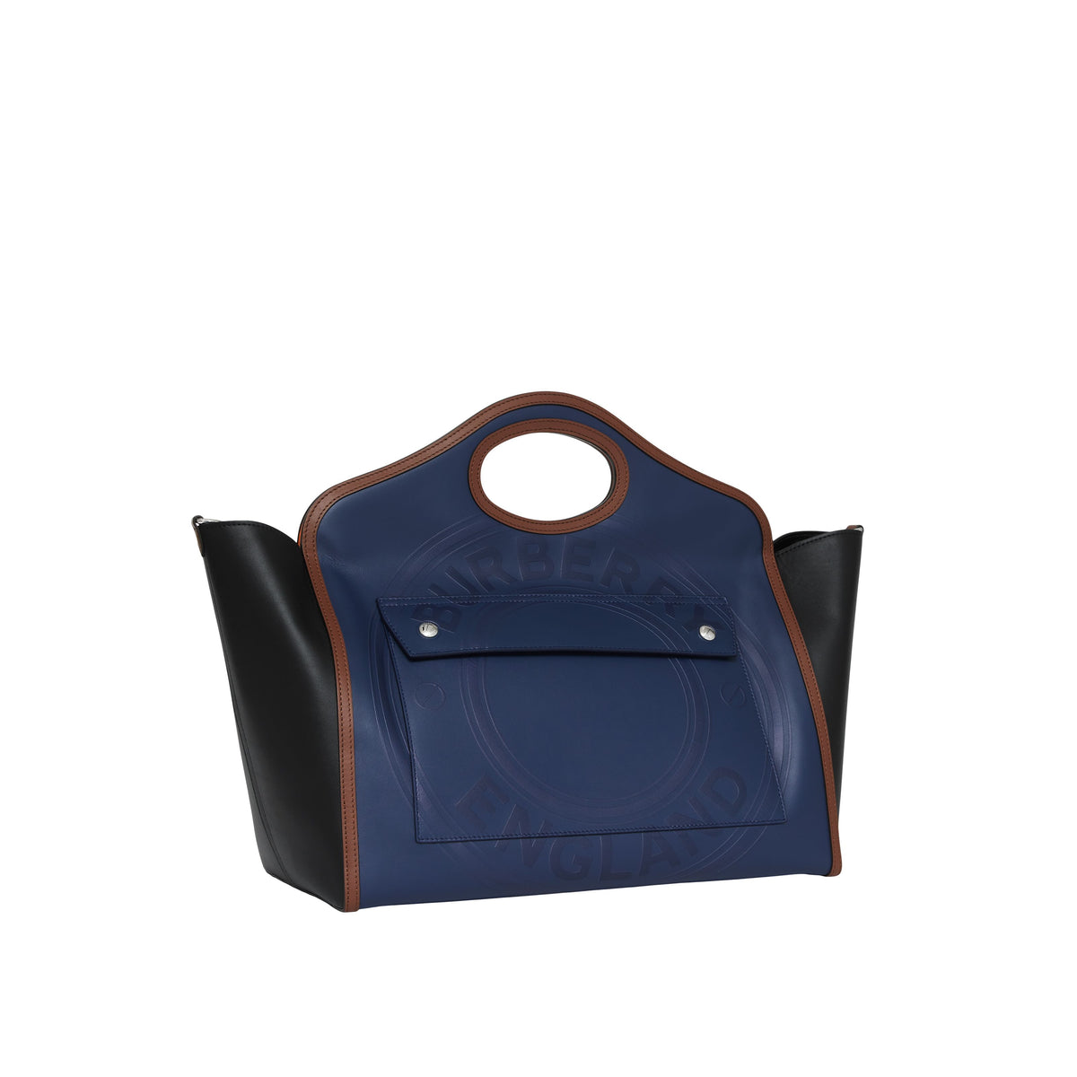 W TOTE BAG Bleu encre/Noir