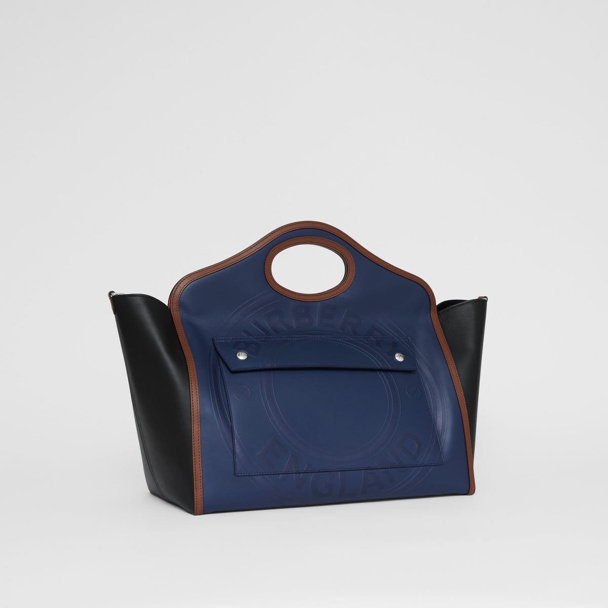 W TOTE BAG Bleu encre/Noir