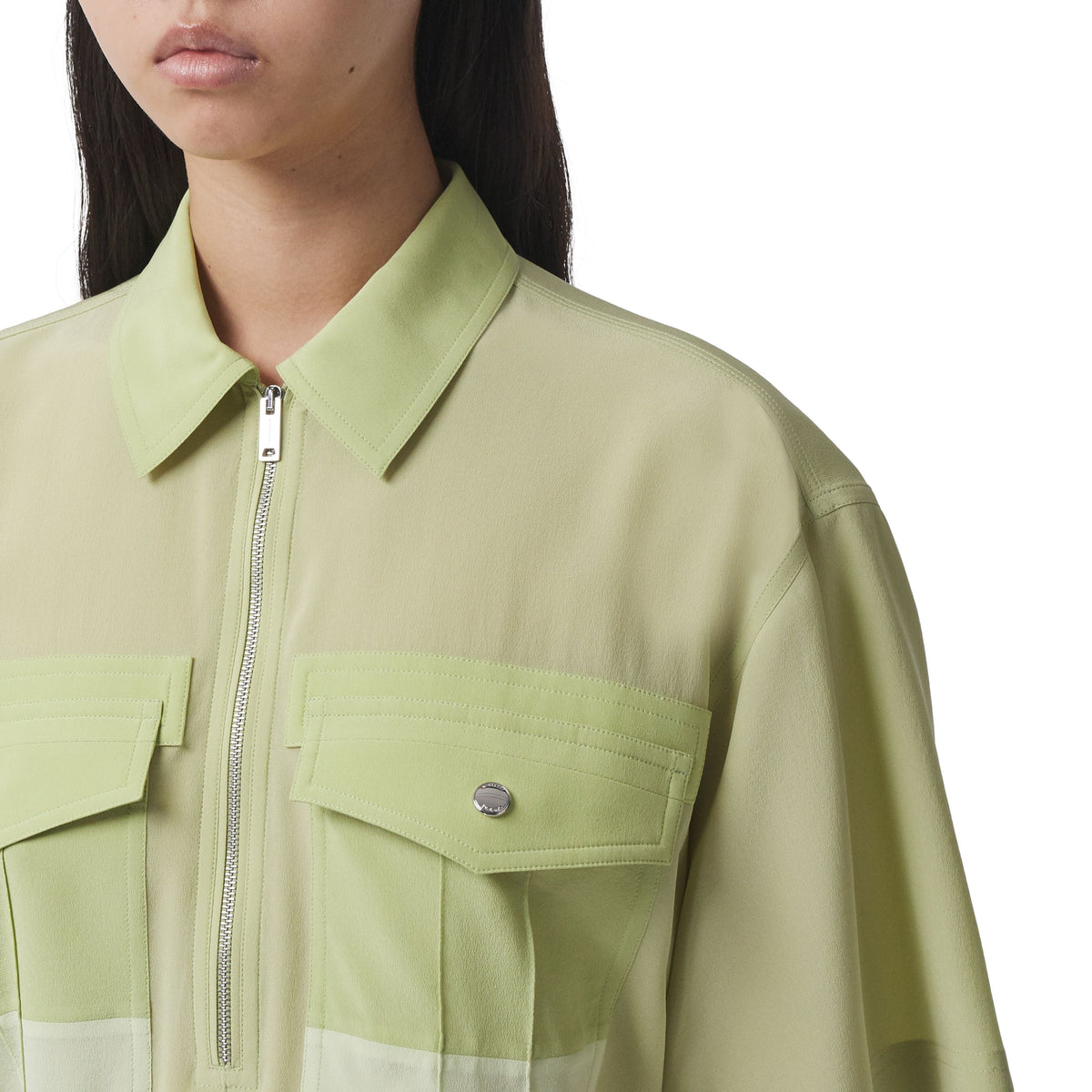 W SHIRTS VERT BRUME
