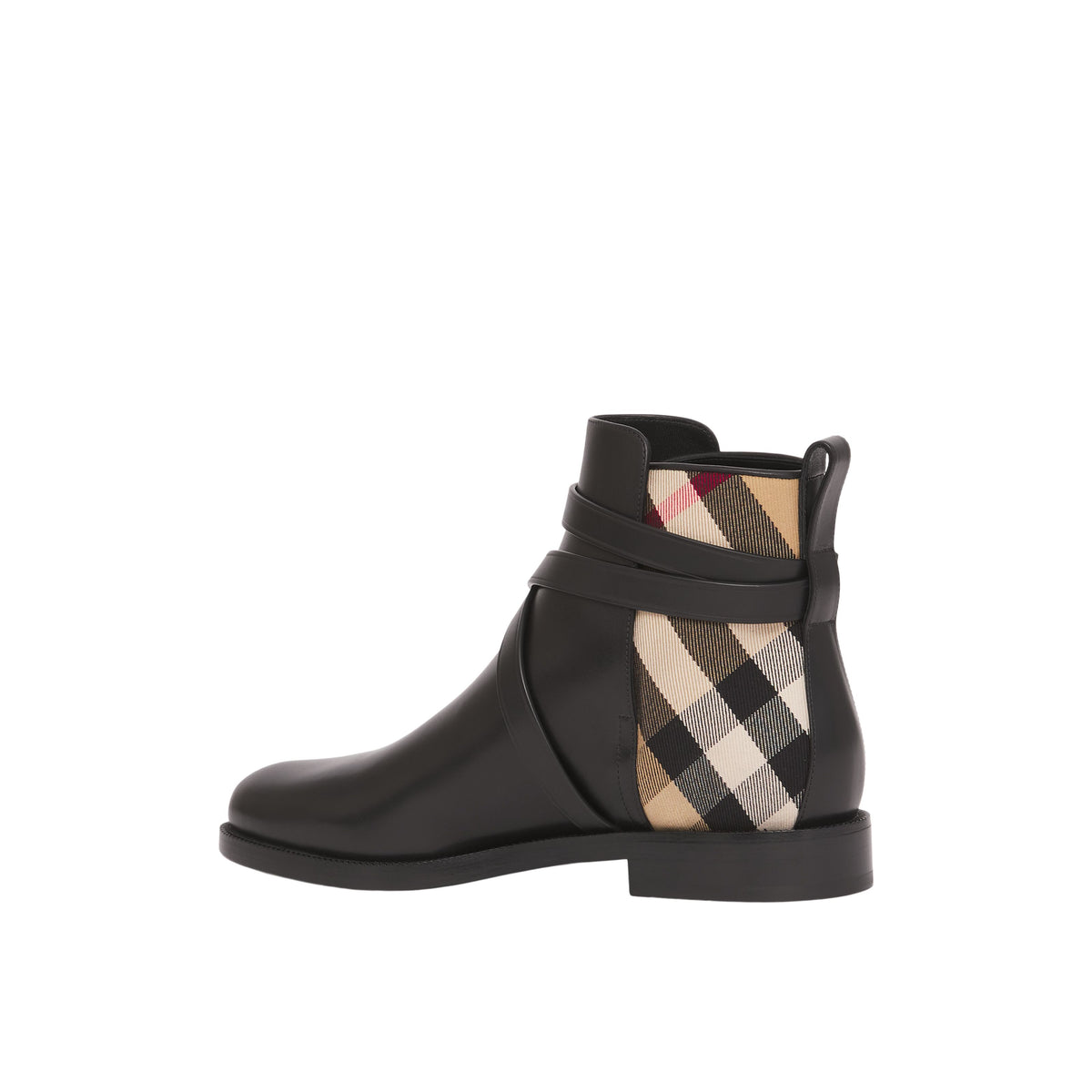 W ANKLE BOOT NOIR-ARCHIVE BEIGE