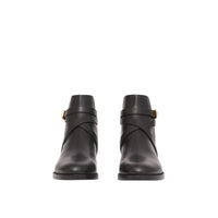 W ANKLE BOOT NOIR-ARCHIVE BEIGE