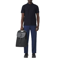 M JWEAR POLO BLEU CHARBON