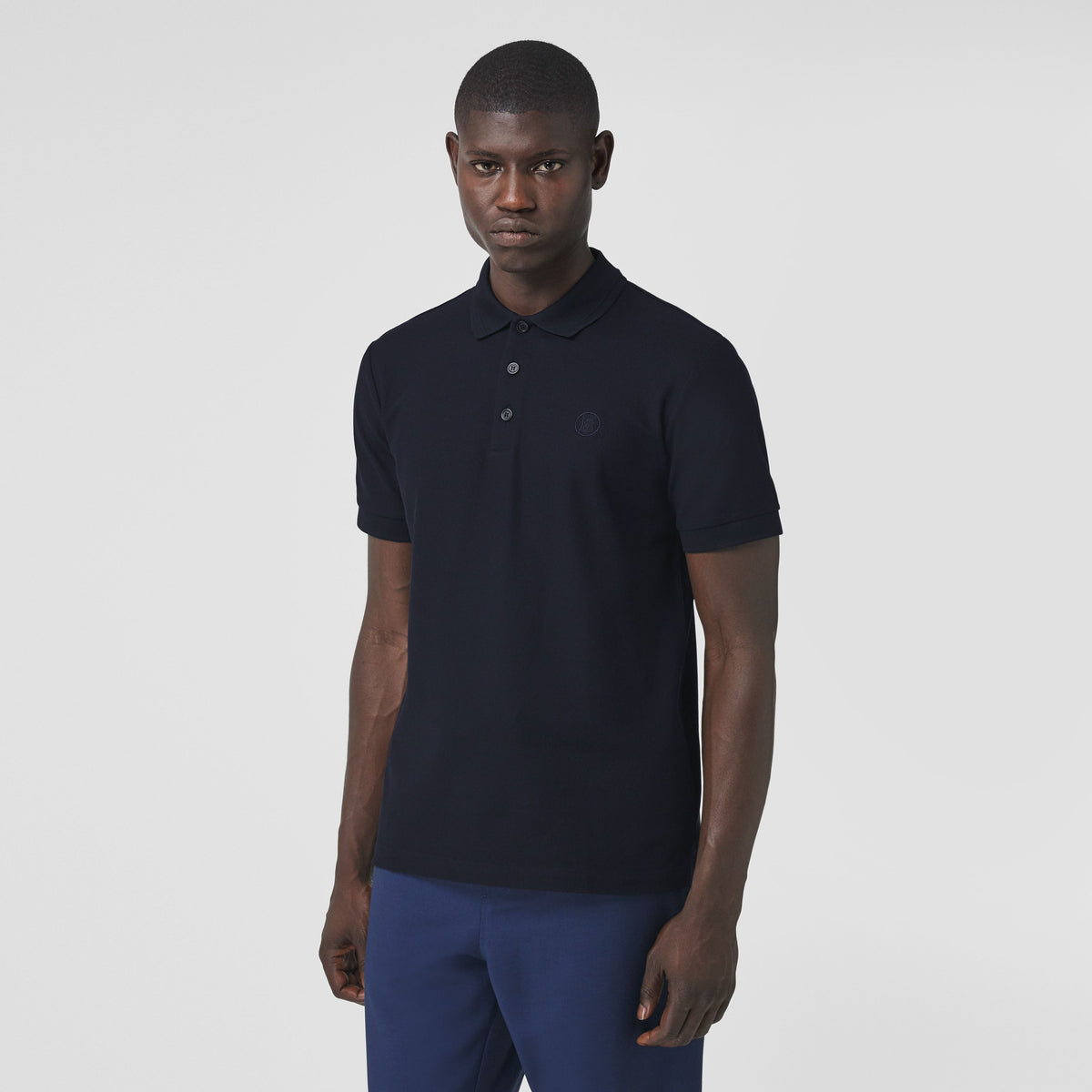 M JWEAR POLO BLEU CHARBON