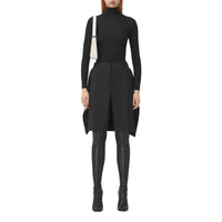 W KNIT T NECK NOIR