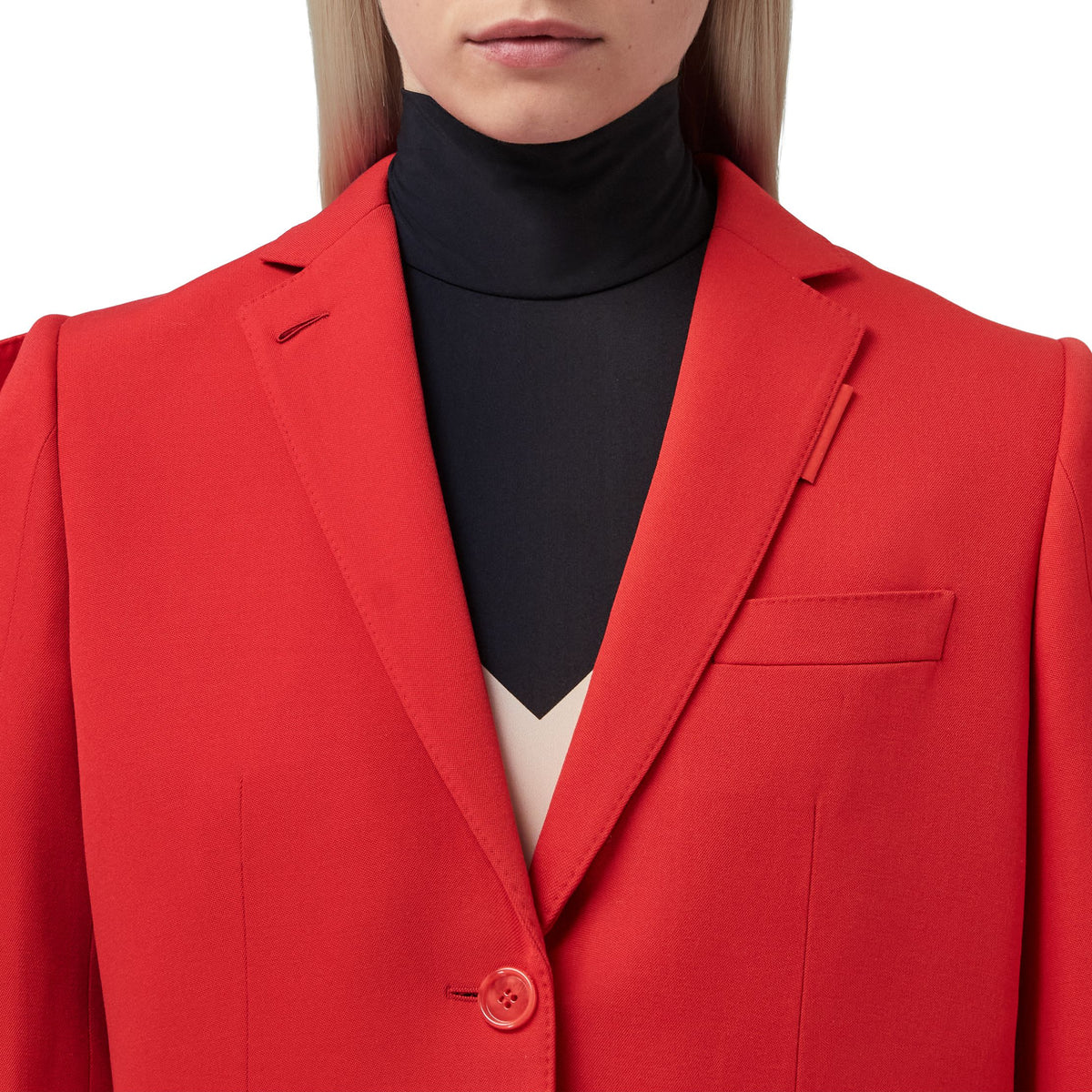 W JACKETS TAIL ROUGE VIF