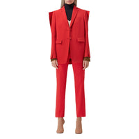 W JACKETS TAIL ROUGE VIF