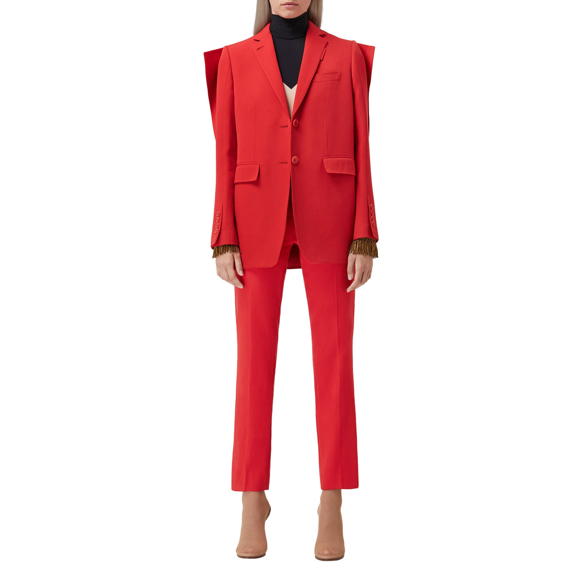 W JACKETS TAIL ROUGE VIF