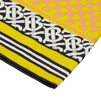 KID BOY SWEATERS Jaune acide (motif IP)
