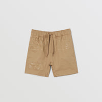 INF BOY SHORTS Beige Archive