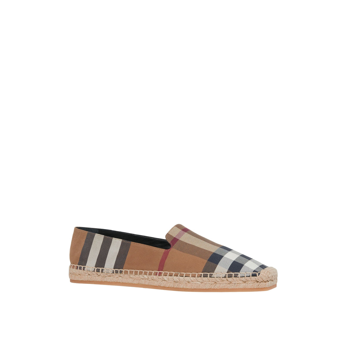 W ESPADRILLE BOULEAU CARREAUX MARRONS