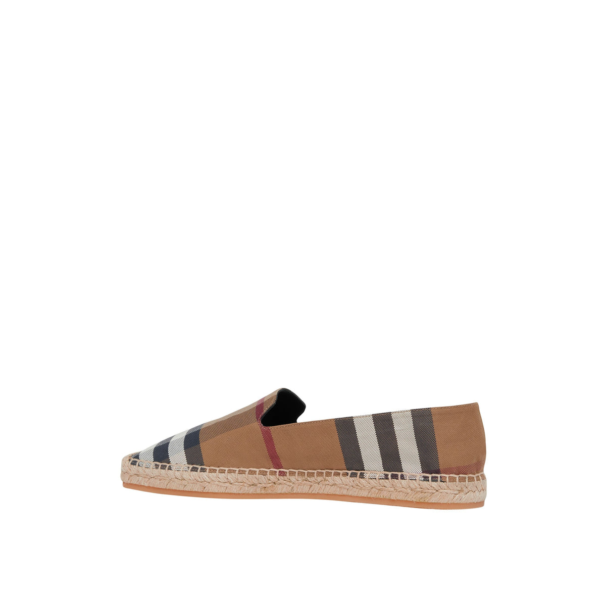 W ESPADRILLE BOULEAU CARREAUX MARRONS