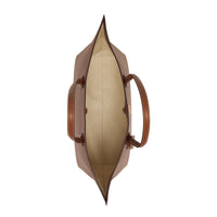 W TOP HANDLE BAG BRONZER