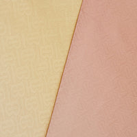 SILK SCARVES ROSE/JAUNE