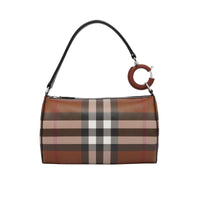 W SHORT SHOULDER BAG BRUN BOULEAU FONCÉ