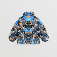 KID BOY PUFFER Bleu toile (motif IP)