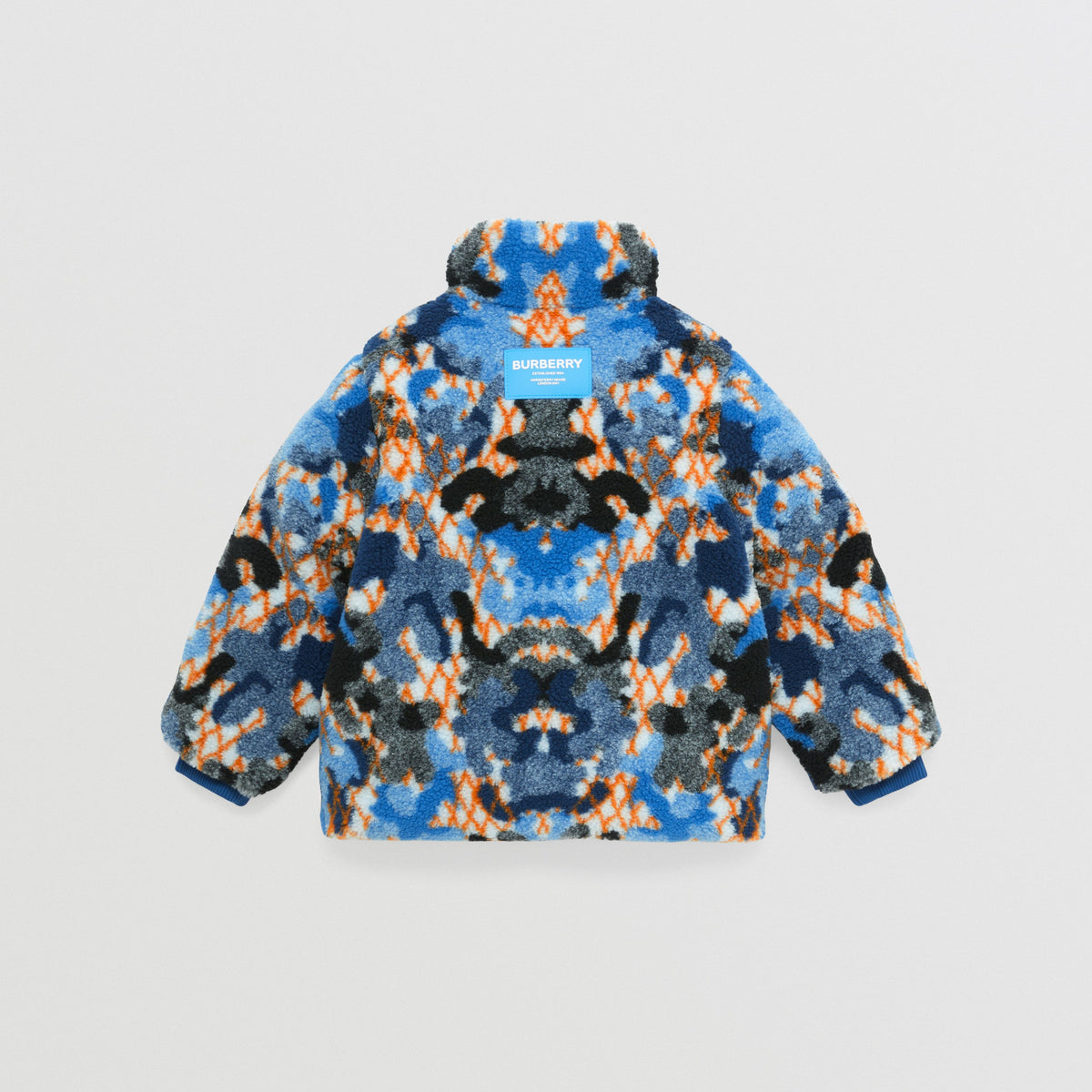 KID BOY PUFFER Bleu toile (motif IP)