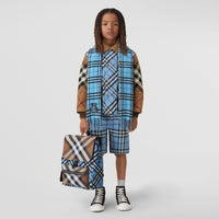 KID BOY SHORTS BLEU IP CHECK