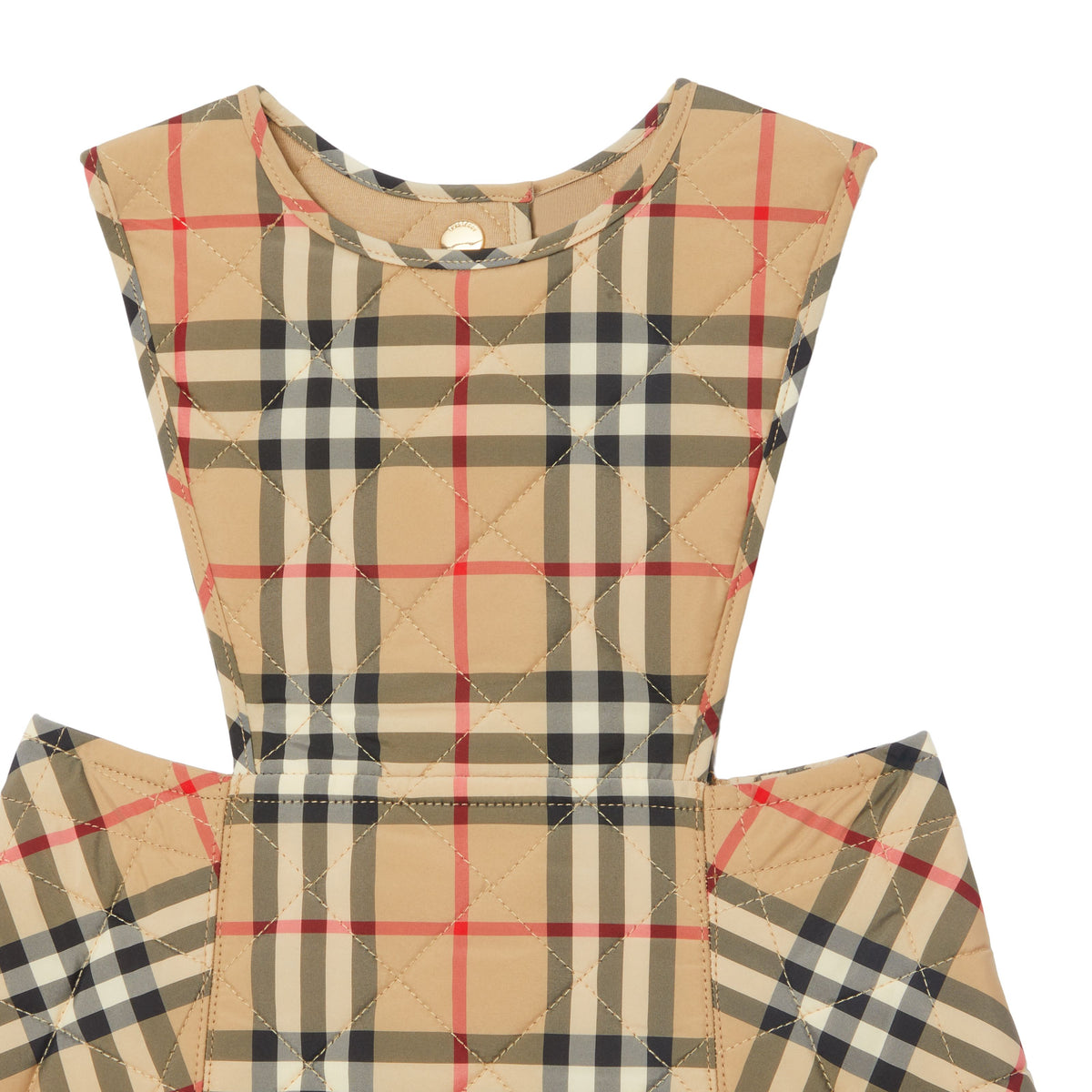 INF GIRL DRESSES ARCHIVE BEIGE IP CHK