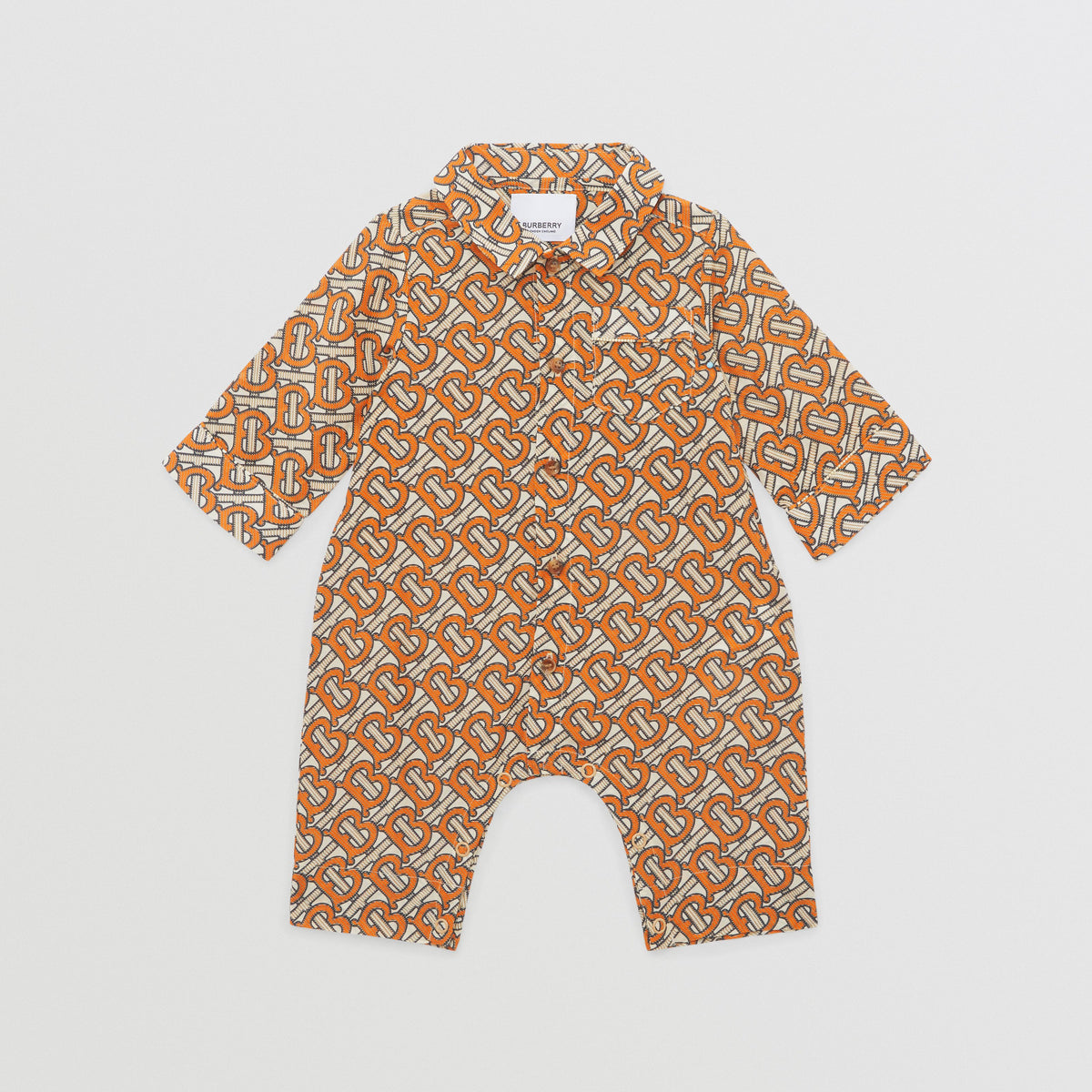 NB OVERALLS PTN IP ORANGE VIF