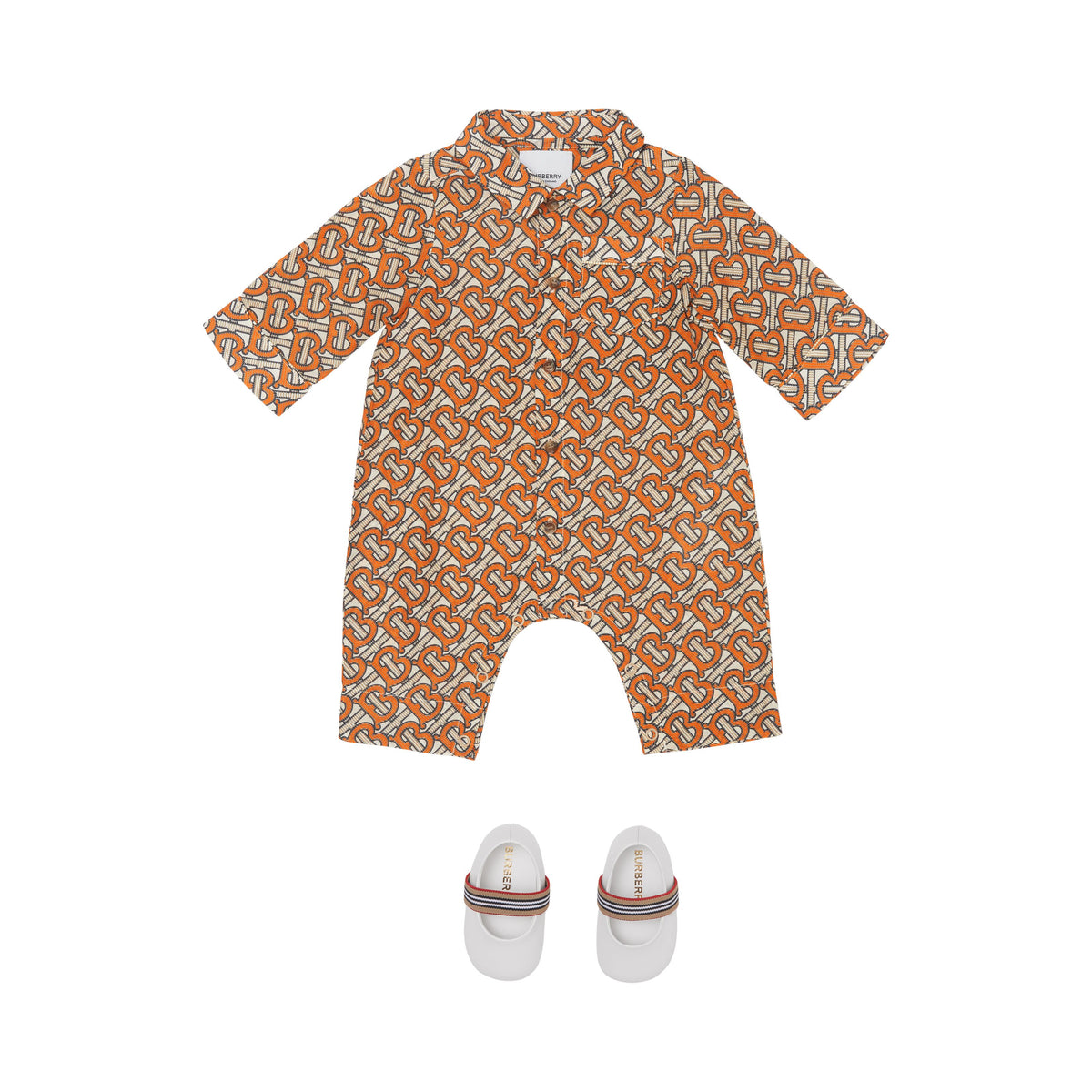 NB OVERALLS PTN IP ORANGE VIF
