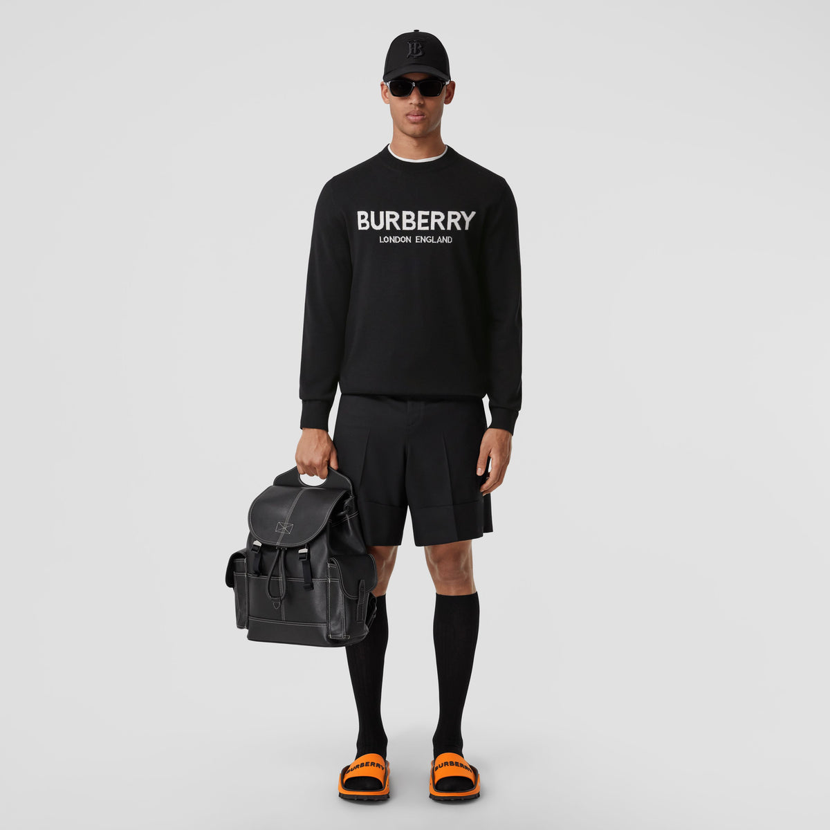 M KNIT CREW NOIR