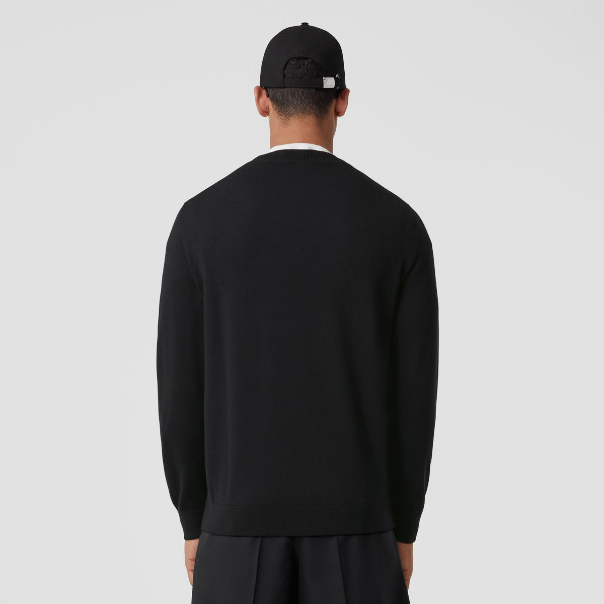 M KNIT CREW NOIR