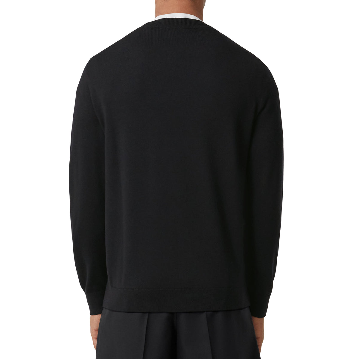 M KNIT CREW NOIR
