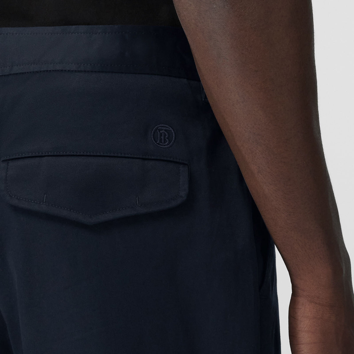 M CASUAL TROUSERS BLEU CHARBON