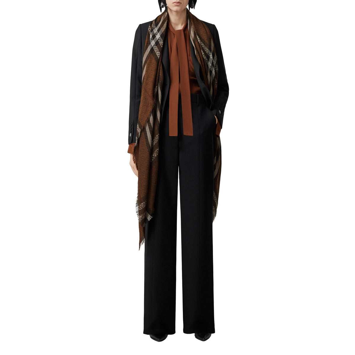 OTHER SCARVES BRUN BOULEAU FONCÉ