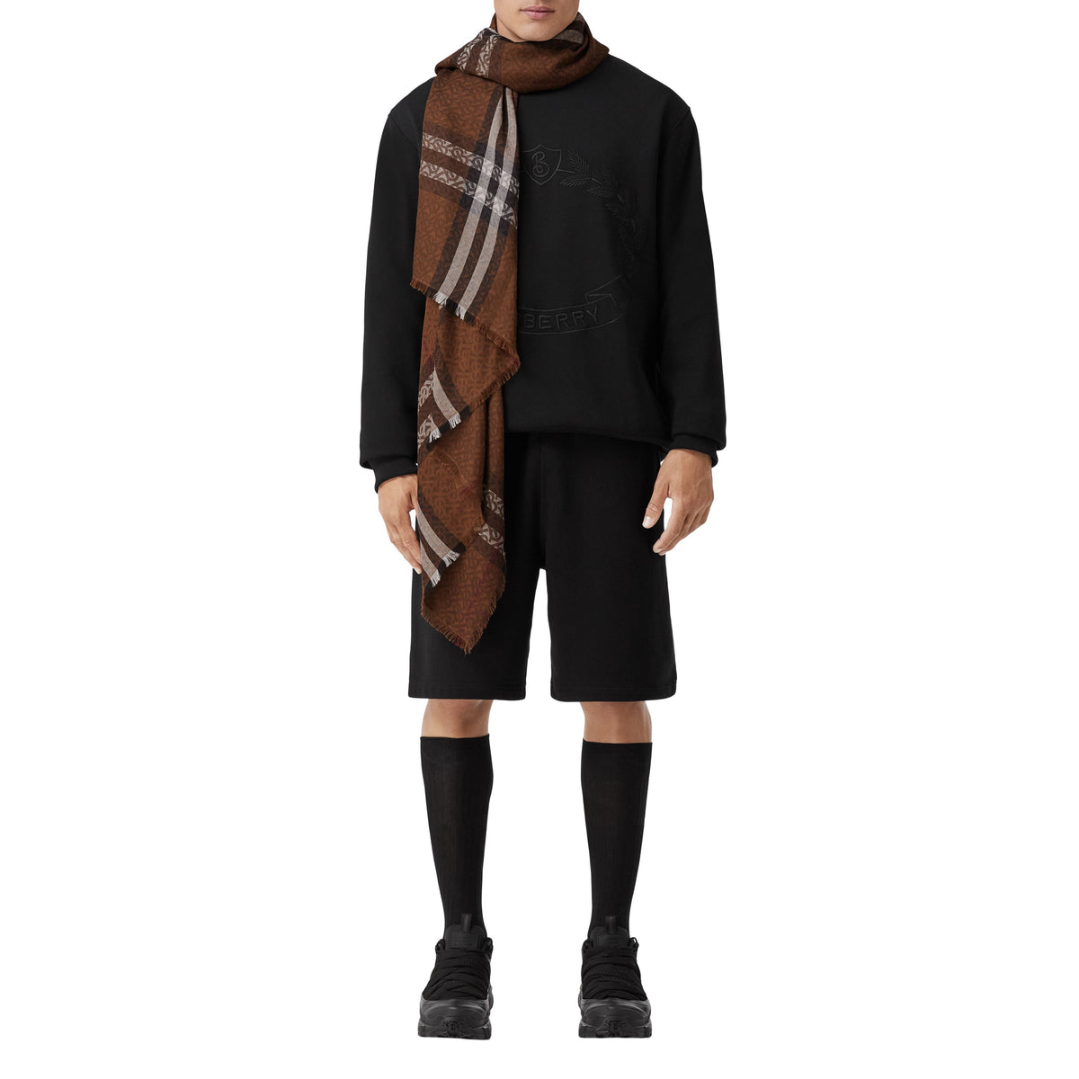 OTHER SCARVES BRUN BOULEAU FONCÉ