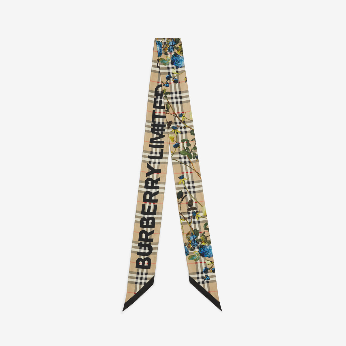 SILK SCARVES ARCHIVES BEIGE CHK