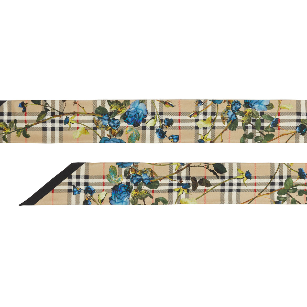 SILK SCARVES ARCHIVES BEIGE CHK
