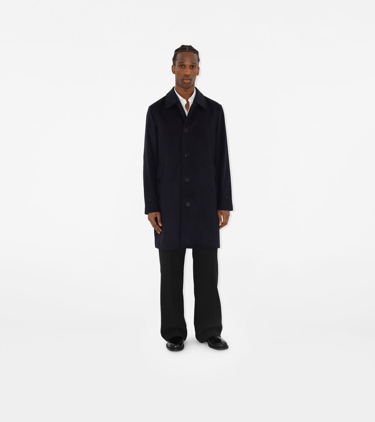 M S BREASTED COAT LA MARINE DE MINUIT