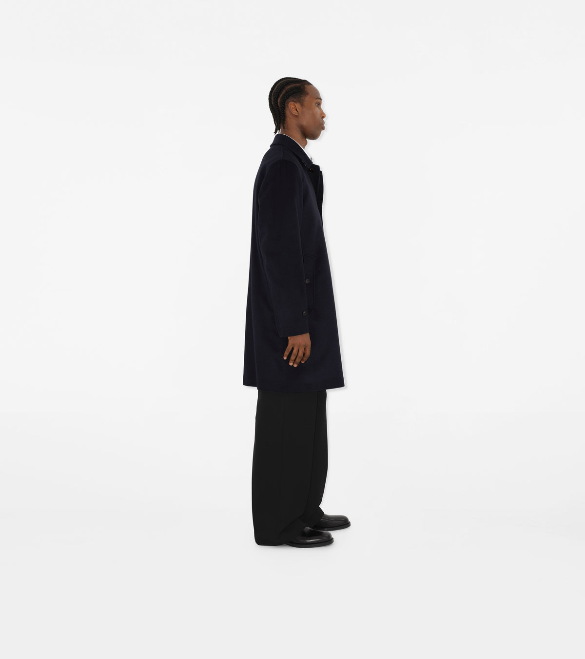 M S BREASTED COAT LA MARINE DE MINUIT