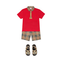 KID BOY SWIMWEAR ARCHIVE BEIGE IP CHK