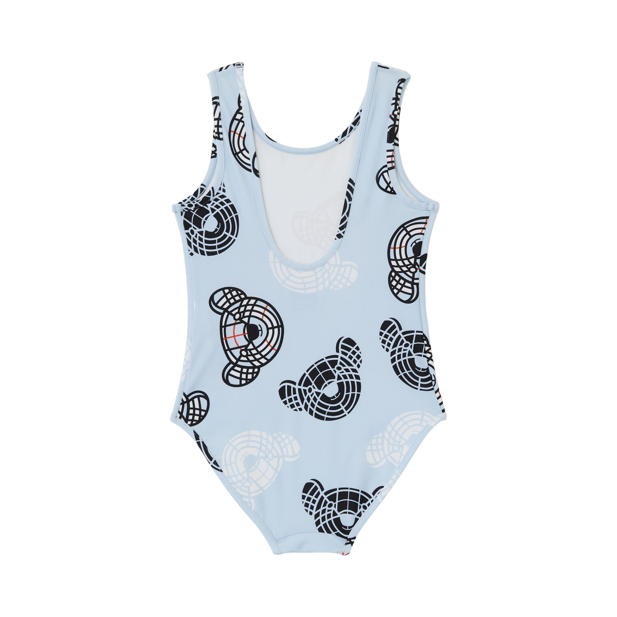 KID GIRL SWIMWEAR PAT IP BLEU PÂLE