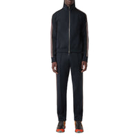M KNIT JACKET MARINE FUMÉE
