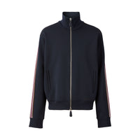 M KNIT JACKET MARINE FUMÉE