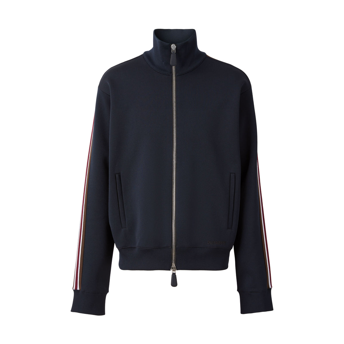 M KNIT JACKET MARINE FUMÉE