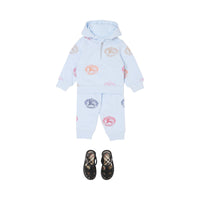 INF BOY JERSY TRSRS PAT IP BLEU PÂLE