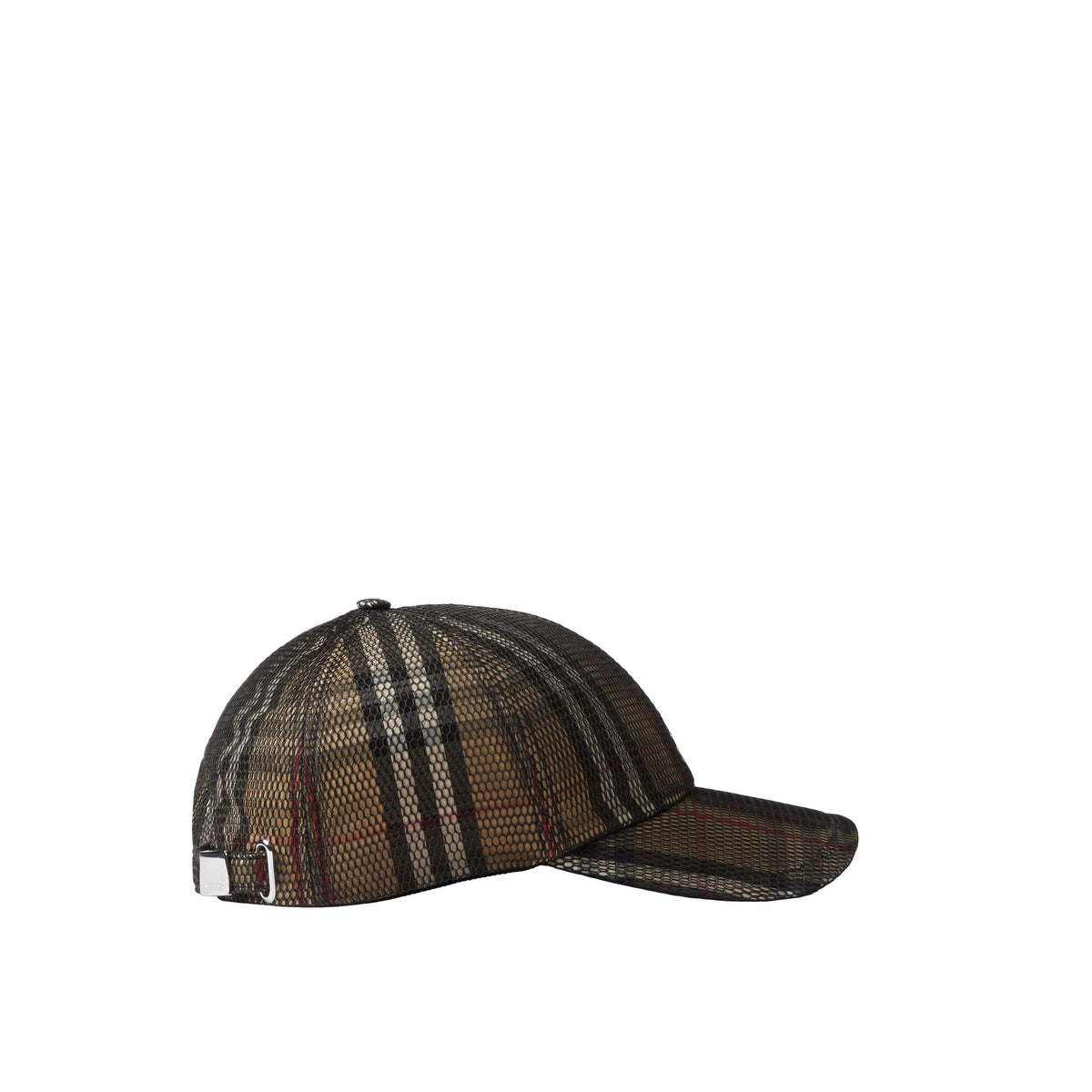 M CAP BEIGE CHECK/NOIR