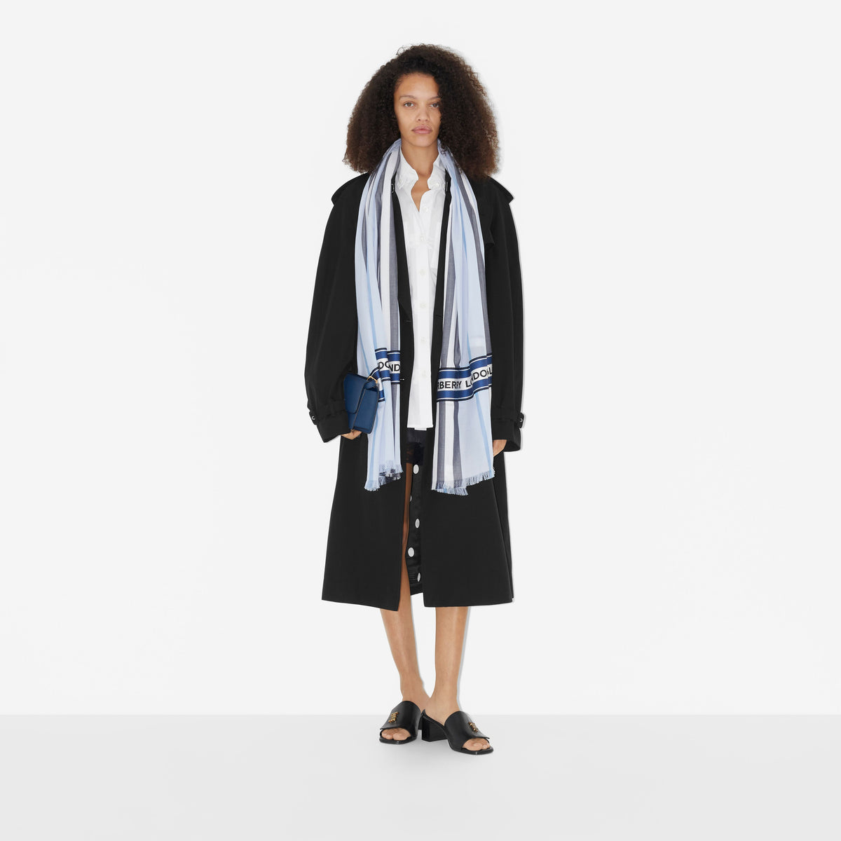OTHER SCARVES BLEU PÂLE