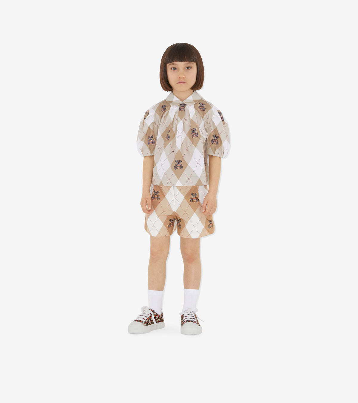 KID GIRL SHIRT&BLOUS FAWN SOFT IP PAT
