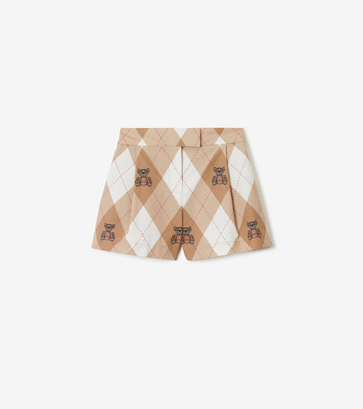 KID GIRL SHORTS FAWN SOFT IP PAT