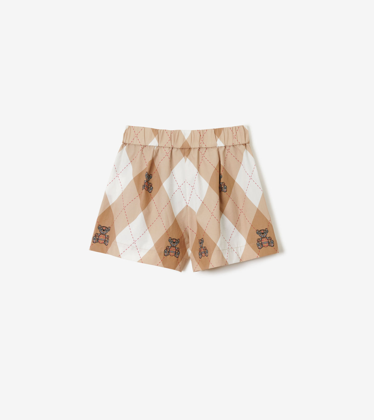 KID GIRL SHORTS FAWN SOFT IP PAT