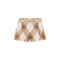 KID GIRL SHORTS FAWN SOFT IP PAT