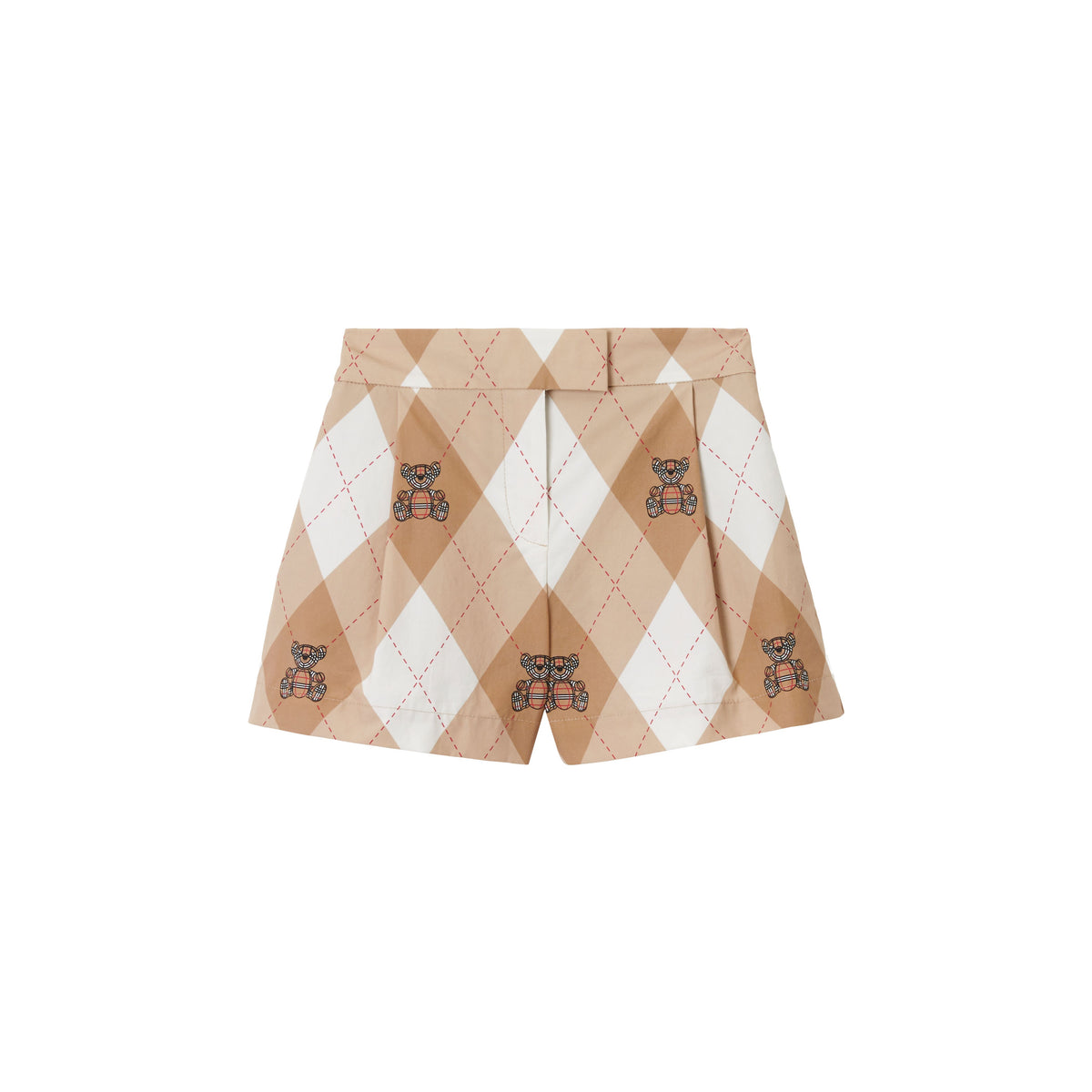 KID GIRL SHORTS FAWN SOFT IP PAT