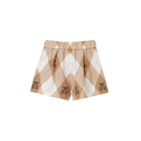 KID GIRL SHORTS FAWN SOFT IP PAT